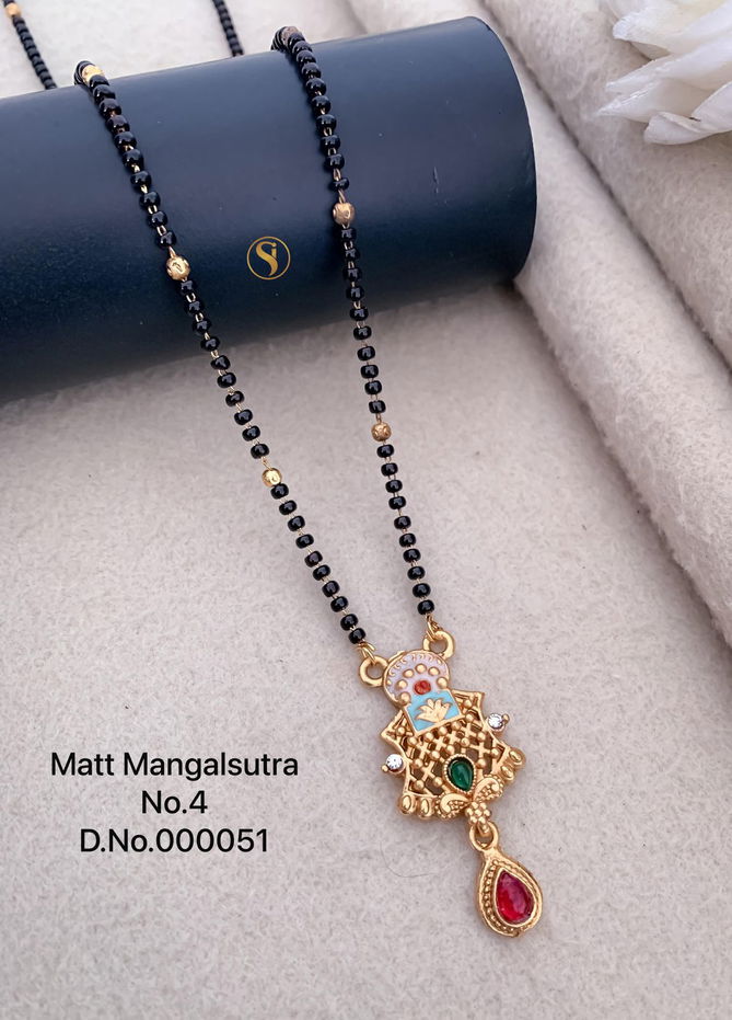 4 MH Daily Wear Matte Mangalsutra Manufacturers
